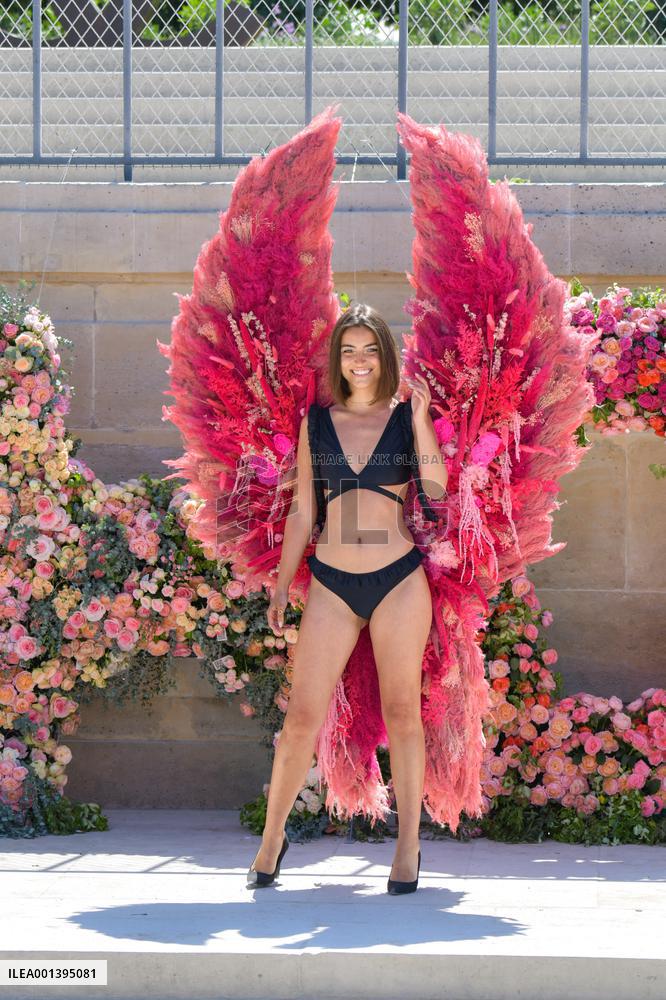 Floral Fashion Show At The Tuileries Garden - Paris