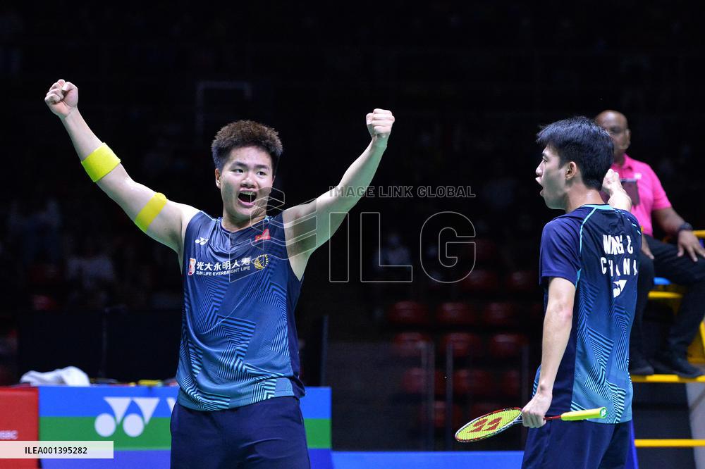 (SP)THAILAND-BANGKOK-BADMINTON-THAILAND OPEN-MEN'S DOUBLES