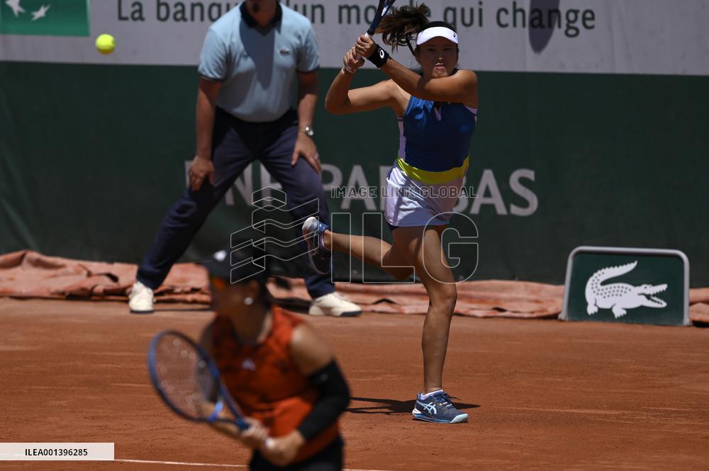 (SP)FRANCE-PARIS-TENNIS-ROLAND GARROS-FRENCH OPEN-WOMEN'S DOUBLES