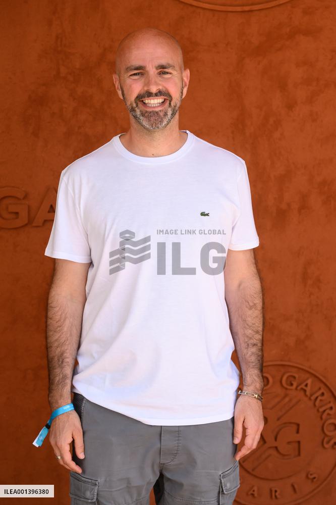 French Open - VIPs Pose At The Village
