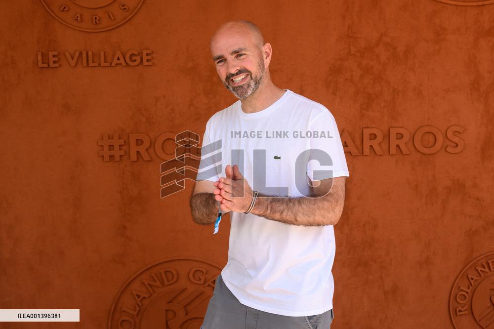 French Open - VIPs Pose At The Village