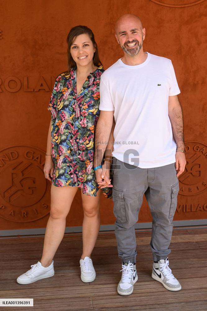French Open - VIPs Pose At The Village