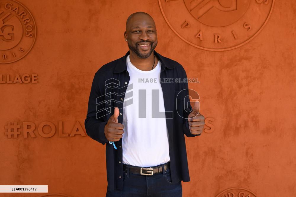 French Open - VIPs Pose At The Village