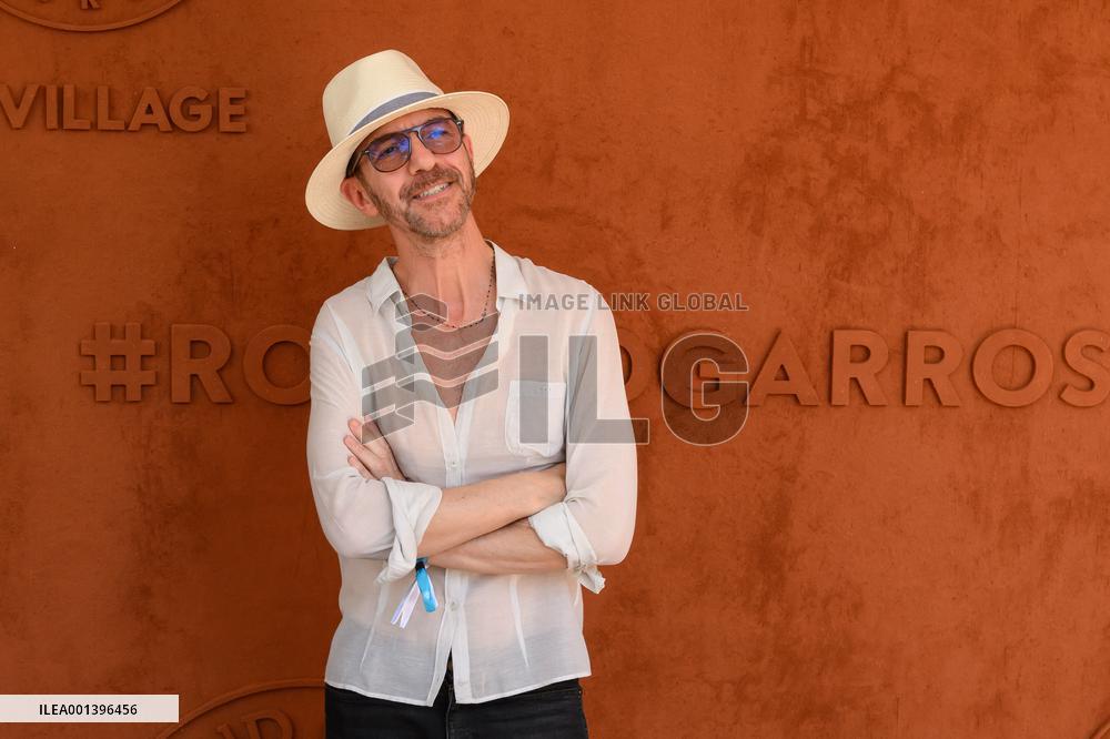 French Open - VIPs Pose At The Village