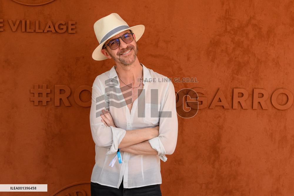 French Open - VIPs Pose At The Village