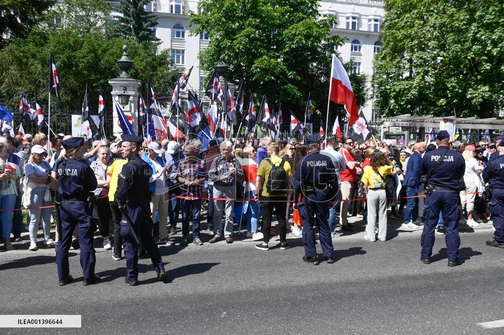 March For Democracy - Warsaw