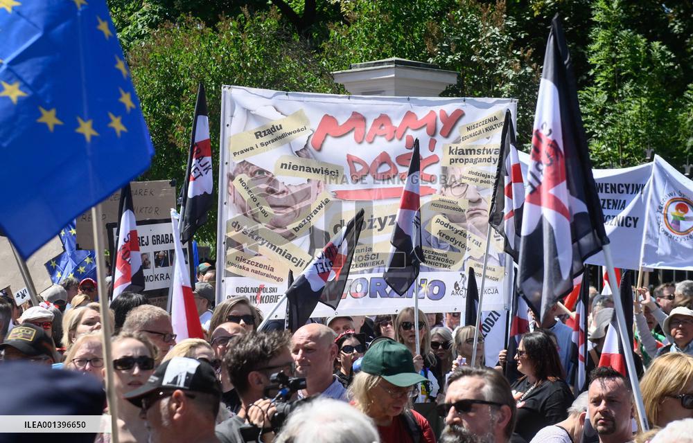 March For Democracy - Warsaw