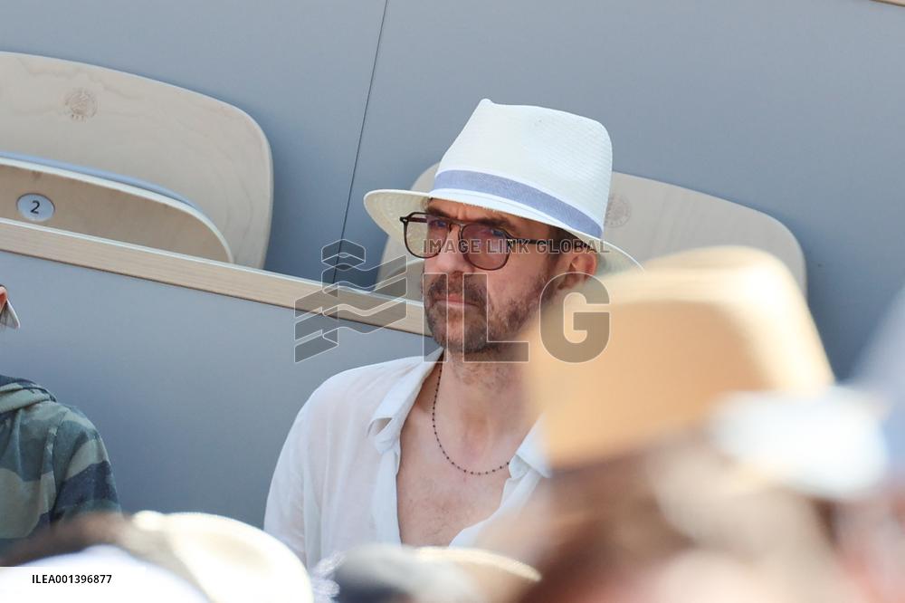 Roland Garros 2023 - Celebrities In The Stands - Day 8 NB