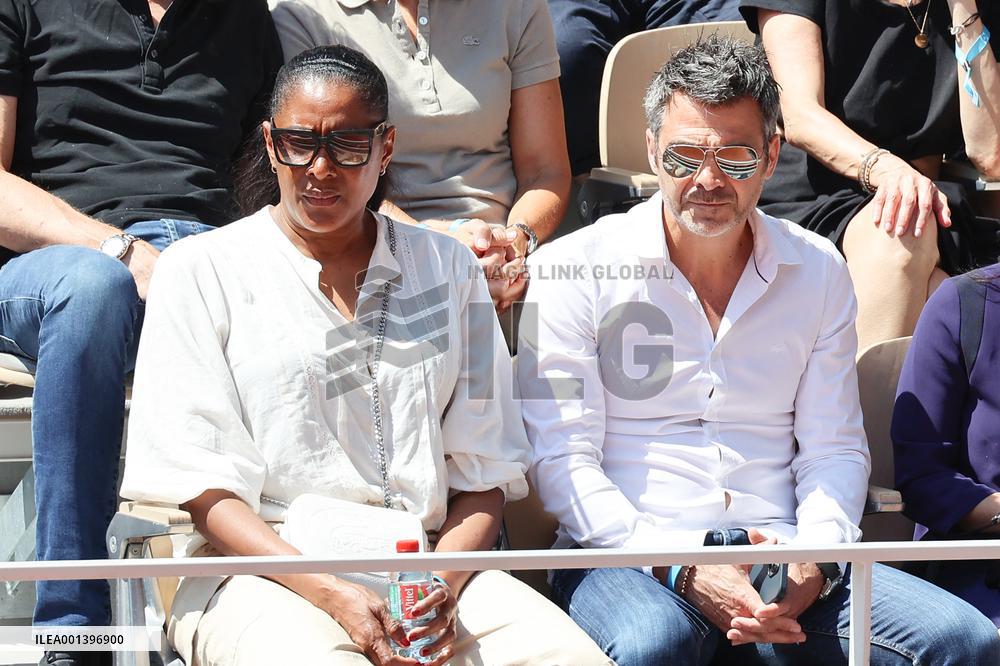 Roland Garros 2023 - Celebrities In The Stands - Day 8 NB