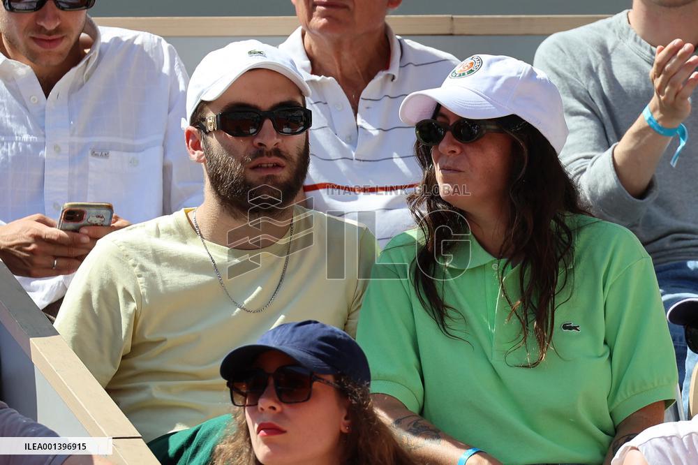 Roland Garros 2023 - Celebrities In The Stands - Day 8 NB