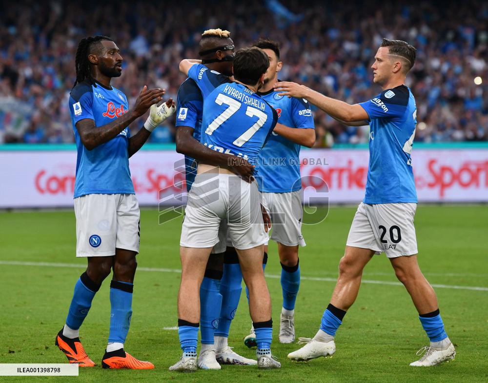 (SP)ITALY-NAPLES-FOOTBALL-SERIE A-NAPOLI VS SAMPDORIA