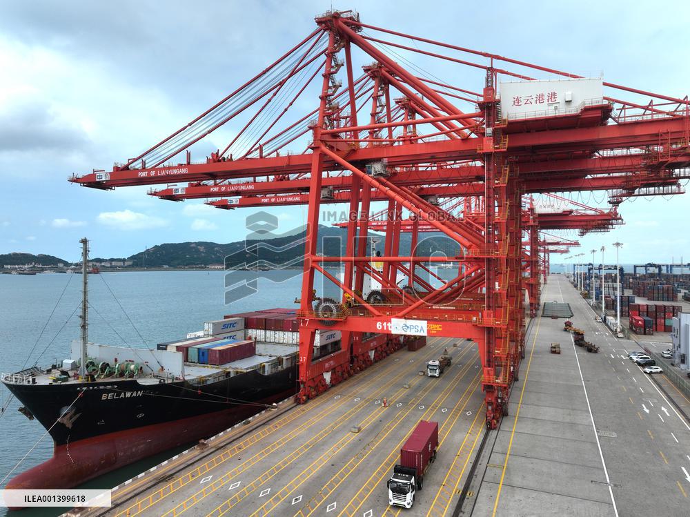 Port Trade Growth In Lianyungang