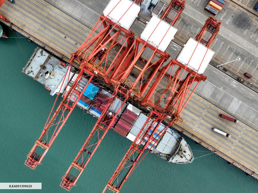Port Trade Growth In Lianyungang