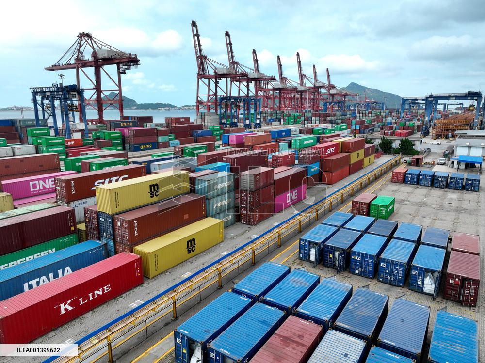 Port Trade Growth In Lianyungang