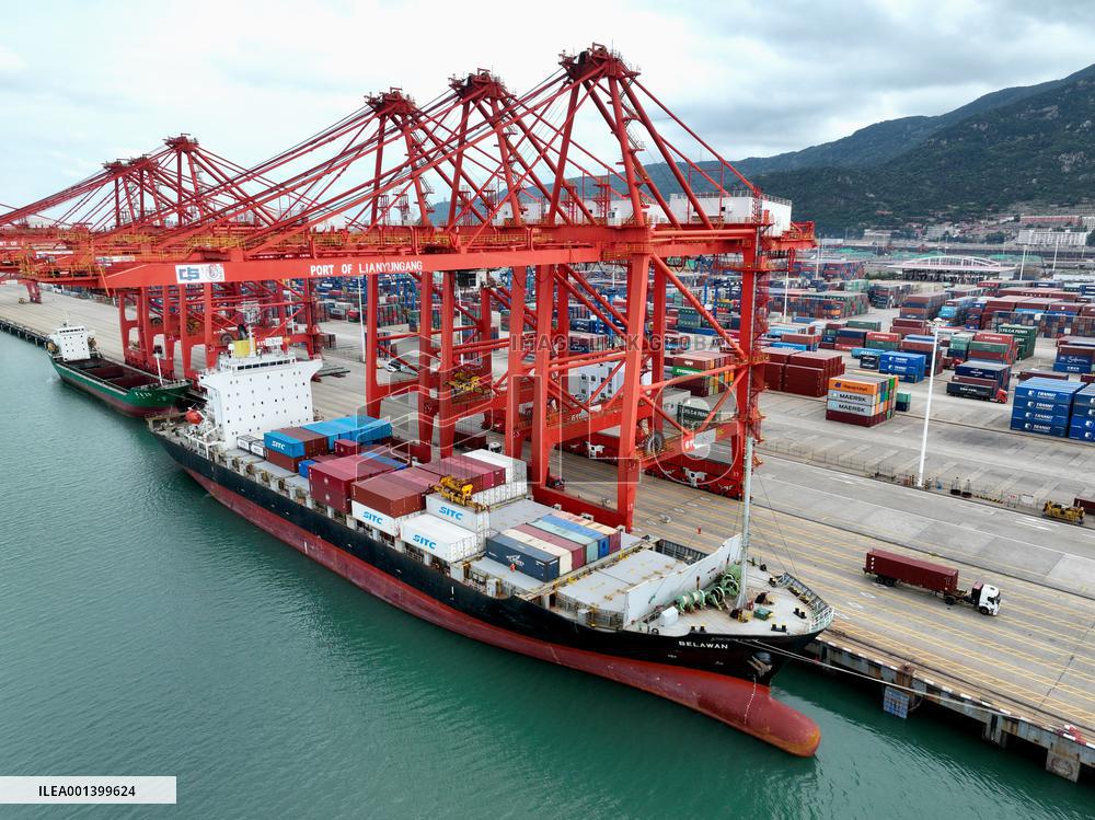 Port Trade Growth In Lianyungang