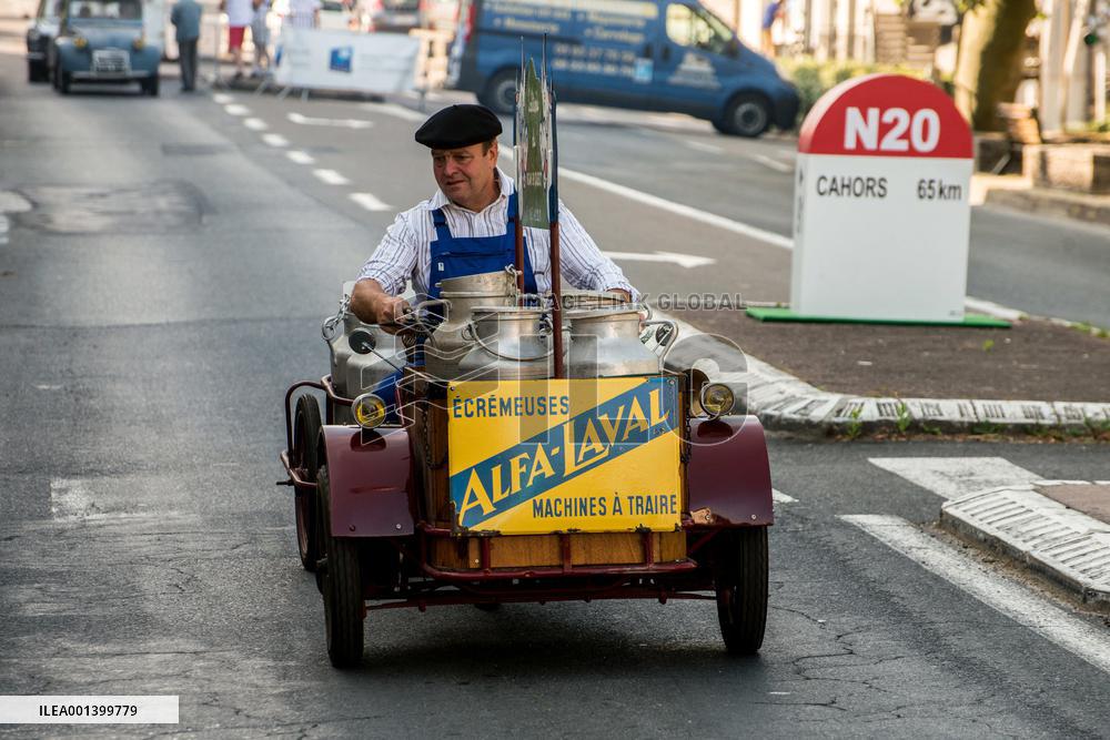 The Festive Bouchon Of The RN 20 In Souillac