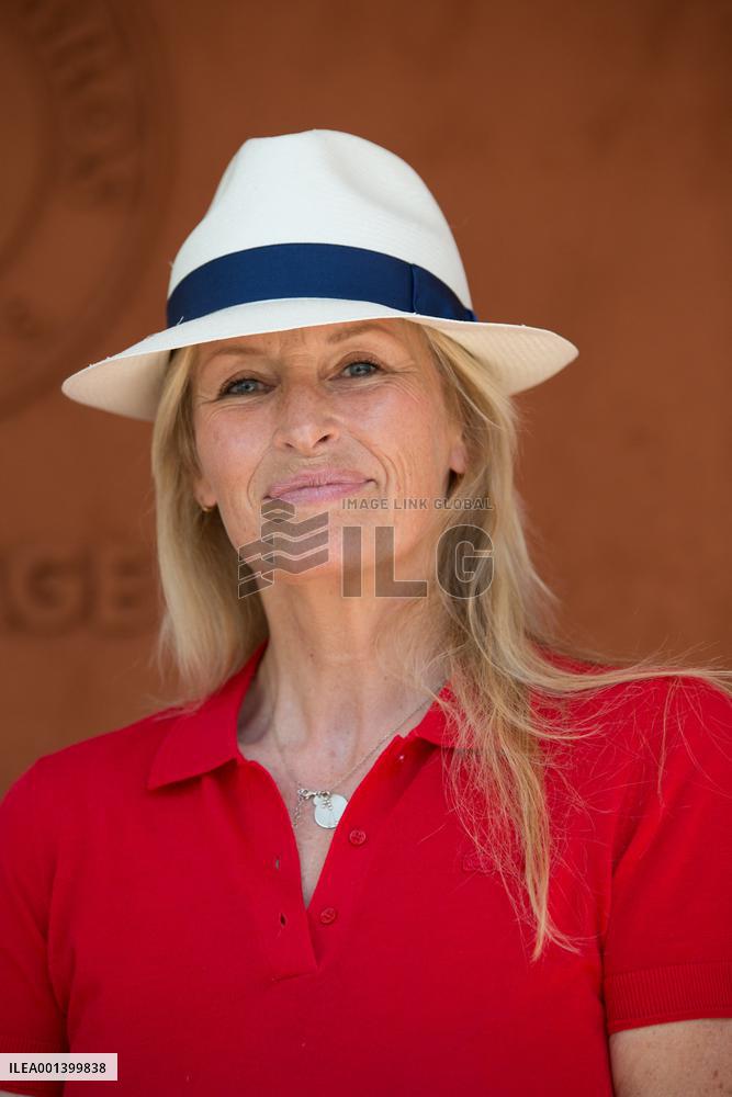 Roland Garros 2023 - Celebrities at Village - Day 9 NB