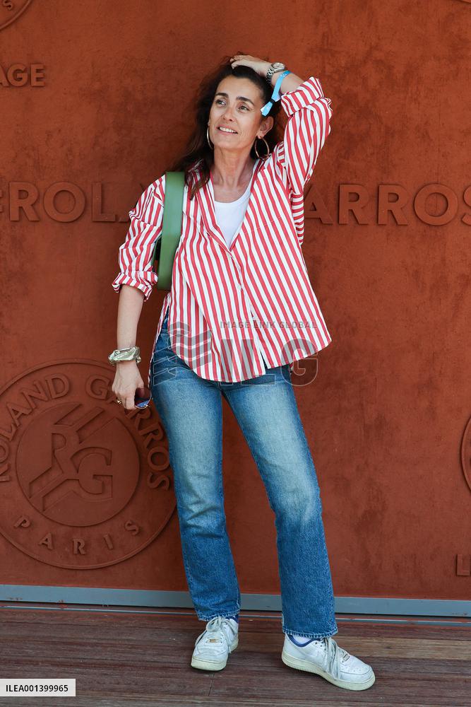 Roland Garros 2023 - Celebrities at Village - Day 9 NB