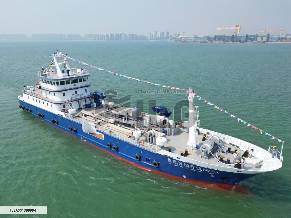 Fully Automatic Intelligent Live Fish Transport Ship Put Into Use