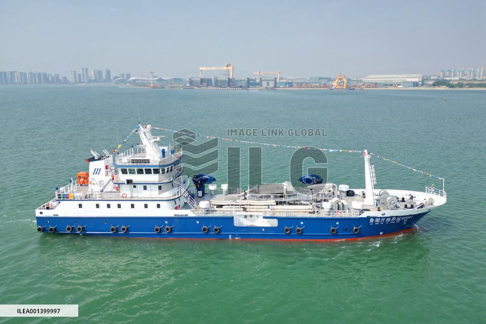 Fully Automatic Intelligent Live Fish Transport Ship Put Into Use