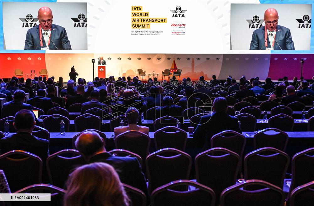 TÜRKIYE-ISTANBUL-WORLD AIR TRANSPORT SUMMIT
