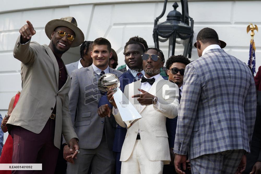 Joe Biden welcomes Kansas City Chiefs - Washington