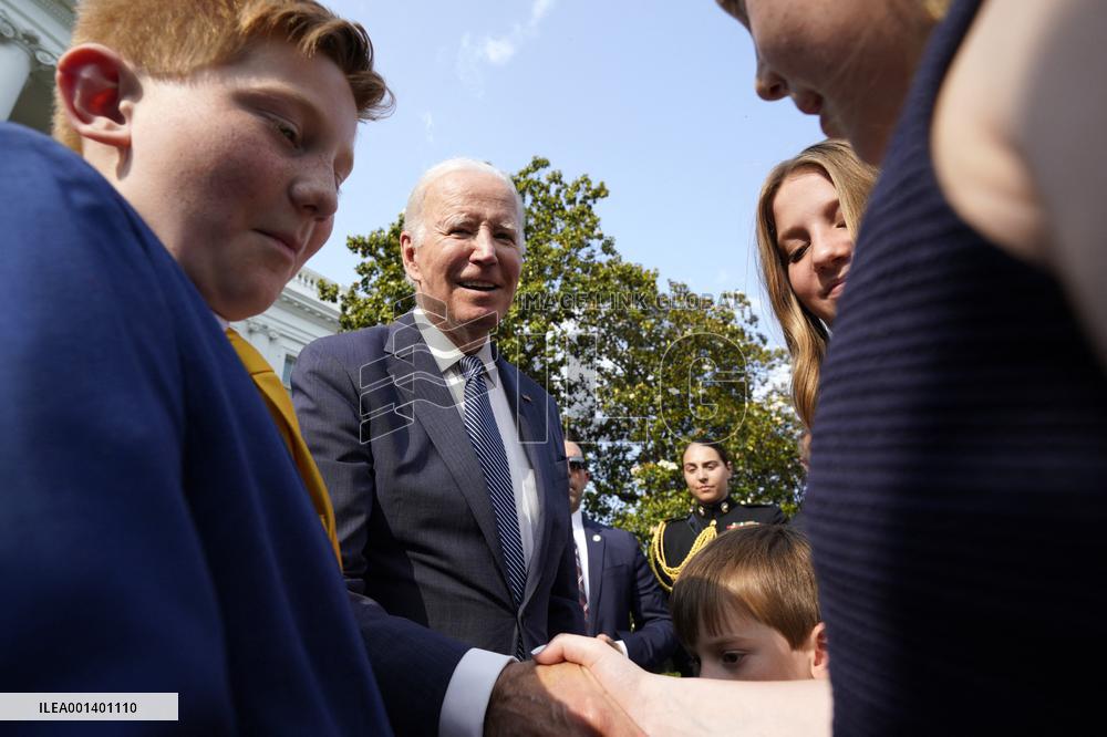 Joe Biden welcomes Kansas City Chiefs - Washington