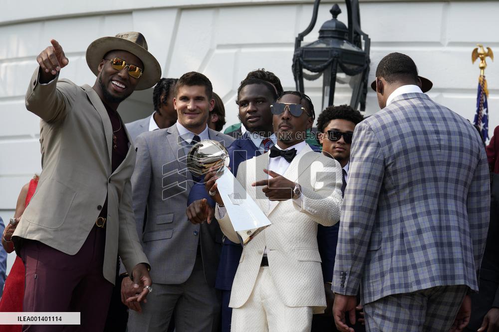 Joe Biden welcomes Kansas City Chiefs - Washington