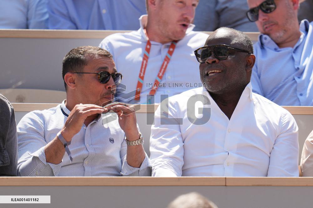 Roland Garros 2023 - Celebrities In The Stands - Day 9 NB