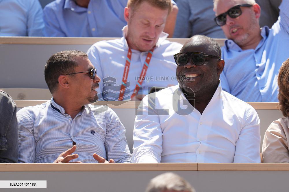 Roland Garros 2023 - Celebrities In The Stands - Day 9 NB