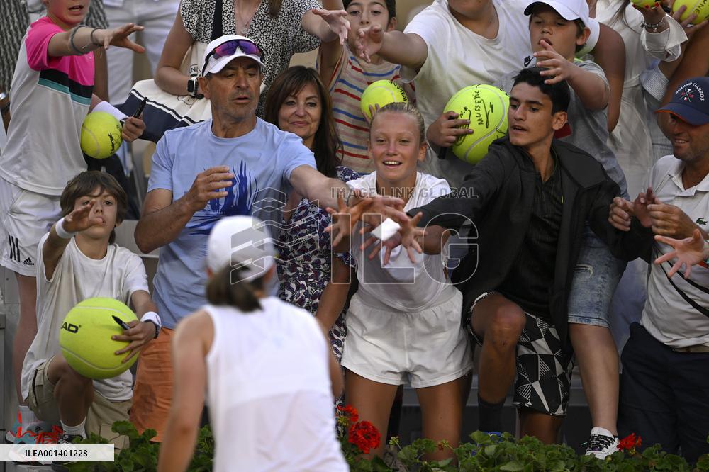 (SP)FRANCE-PARIS-TENNIS-ROLAND GARROS-FRENCH OPEN-WOMEN'S SINGLES
