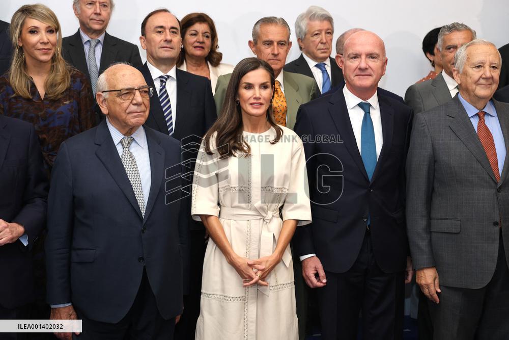 Queen Letizia At FAD Juventud Foundation - Madrid