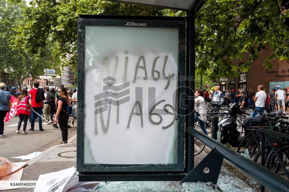 Demonstration Against Pension Reform - Toulouse