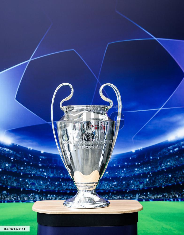 UEFA Champions League Trophy has arrived Istanbul