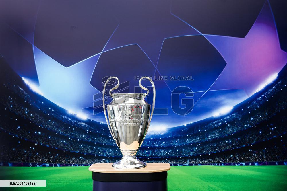 UEFA Champions League Trophy has arrived Istanbul