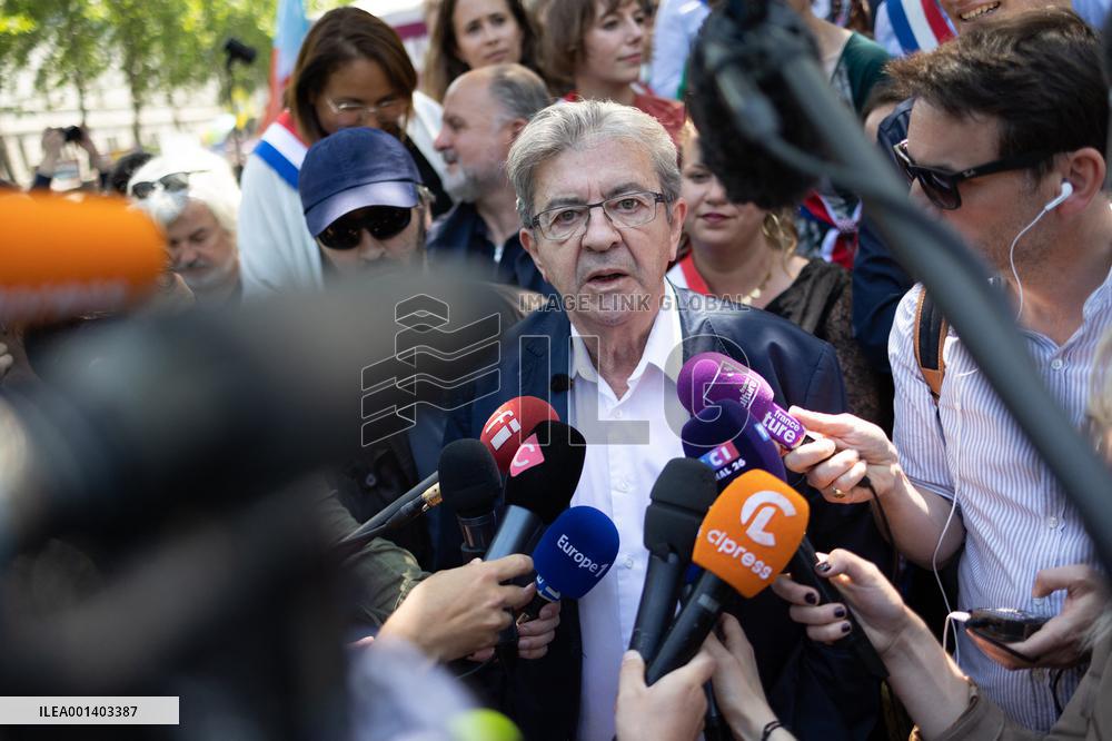 14th day of protest against the pensions reform - Paris