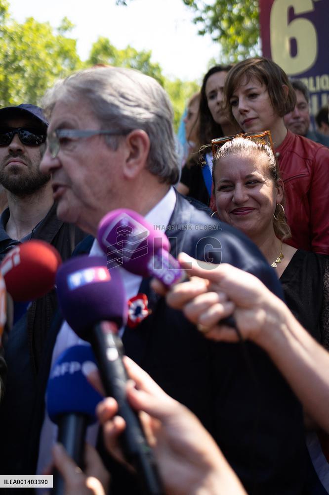 14th day of protest against the pensions reform - Paris