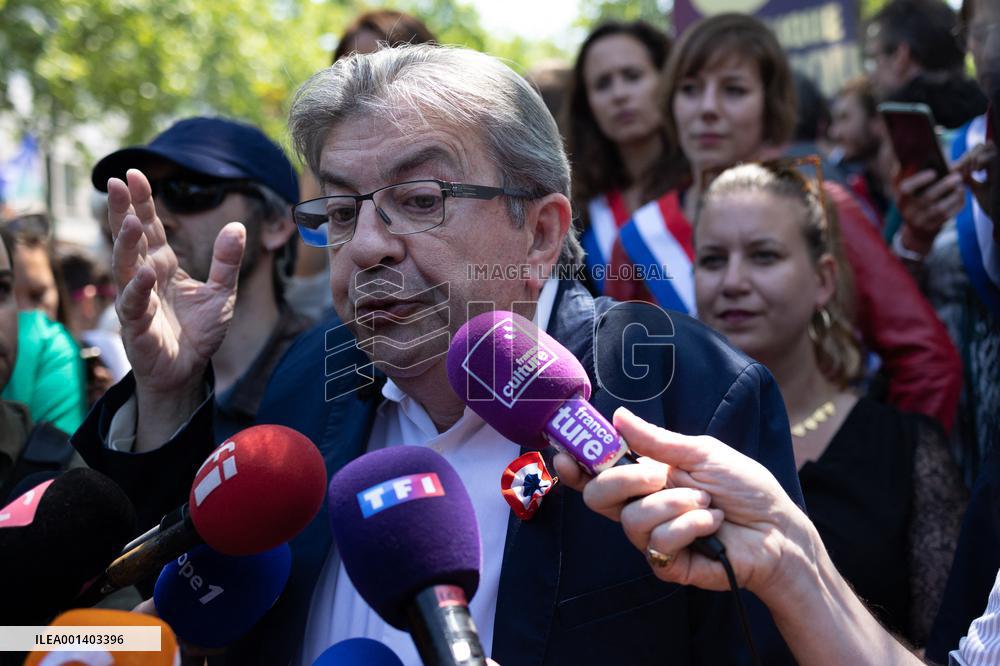 14th day of protest against the pensions reform - Paris