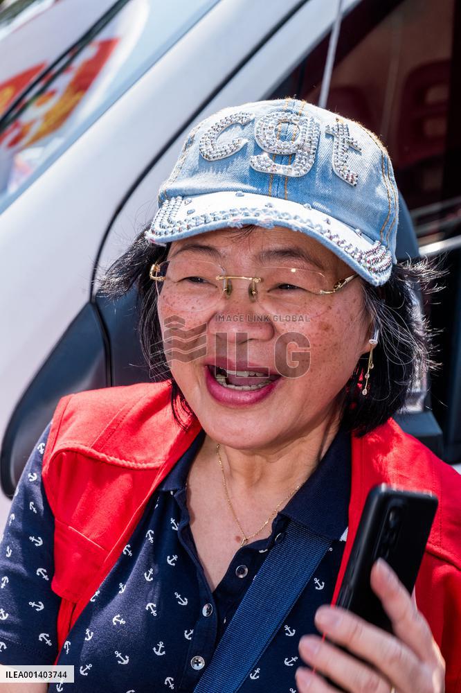 Demonstration Against Pension Reform - Paris
