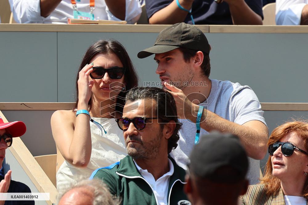 Roland Garros 2023 - Celebrities In The Stands - Day 10 NB