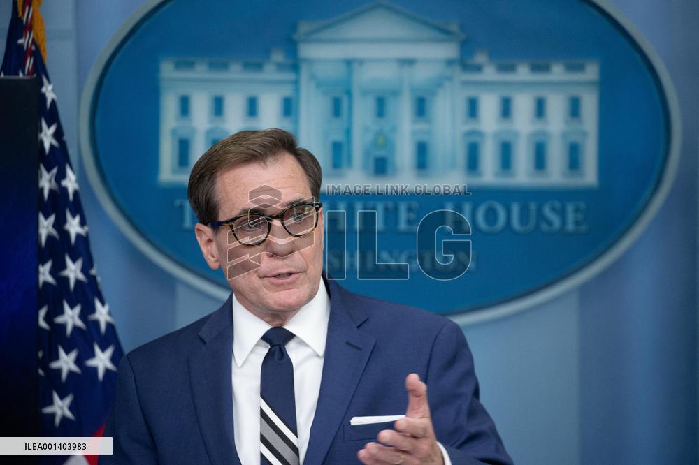 US National Security Council Coordinator for Strategic Communications, John Kirby