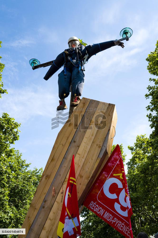Demonstration Against Pension Reform - Toulouse