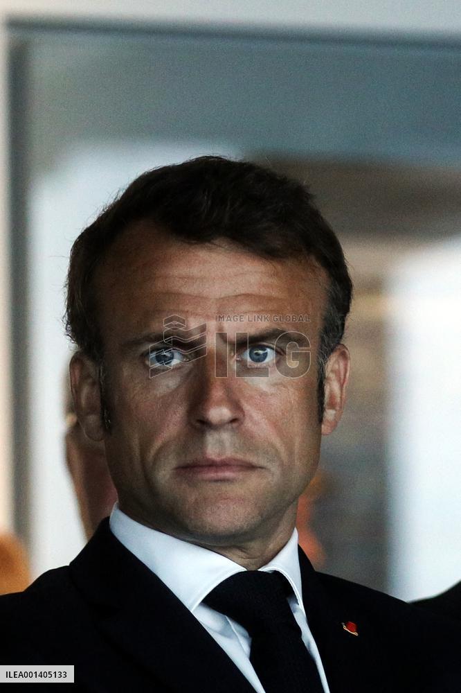 President Macron At D-Day 79th Anniversary - Colleville