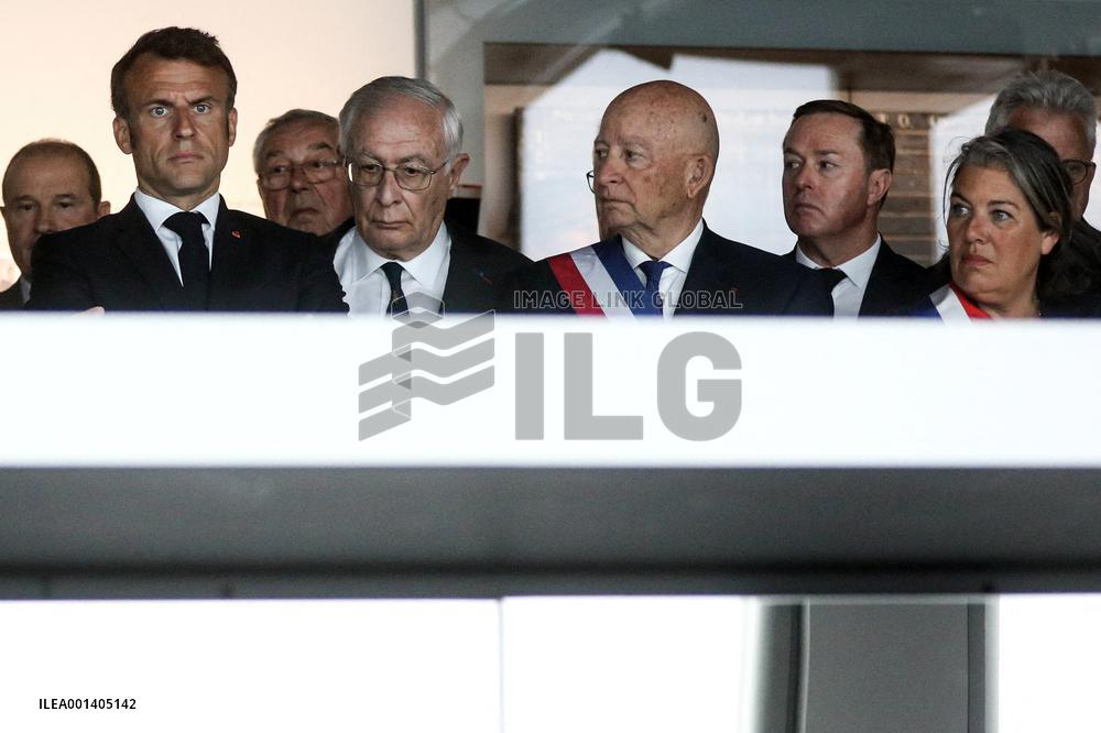 President Macron At D-Day 79th Anniversary - Colleville