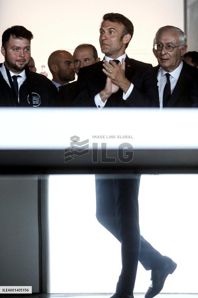 President Macron At D-Day 79th Anniversary - Colleville