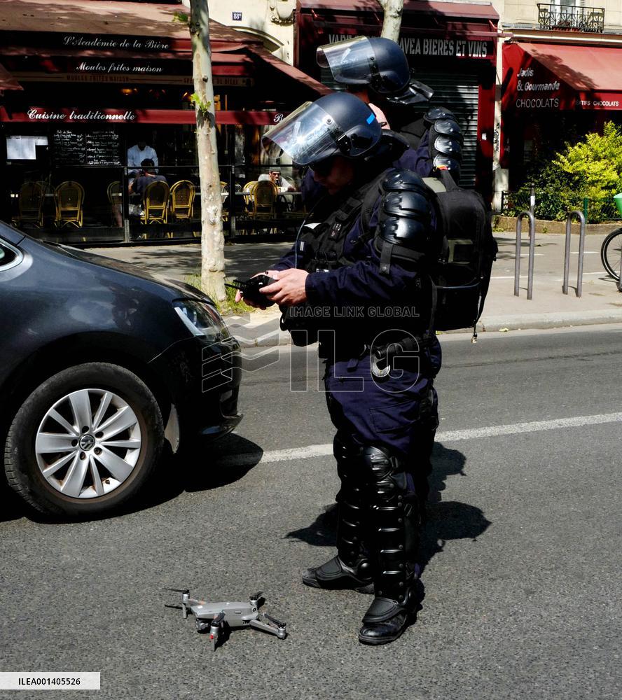 Demonstration Against Pension Reform - Paris