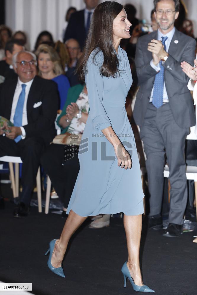 Queen Letizia At 15th Euros From Your Paycheck - Madrid