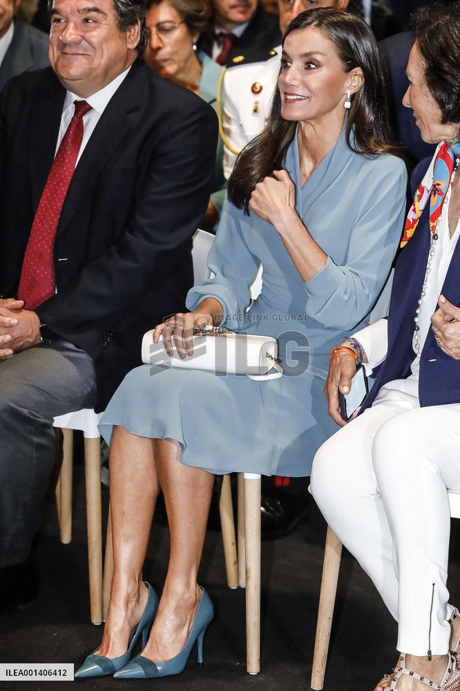 Queen Letizia At 15th Euros From Your Paycheck - Madrid