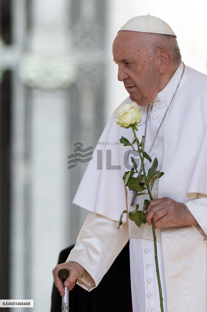 Pope Francis Weekly General Audience - Vatican