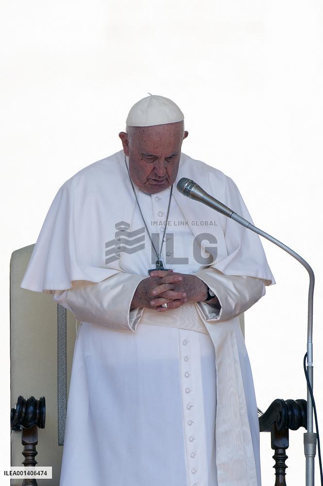 Pope Francis Weekly General Audience - Vatican